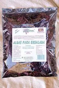 Algas para ensalada