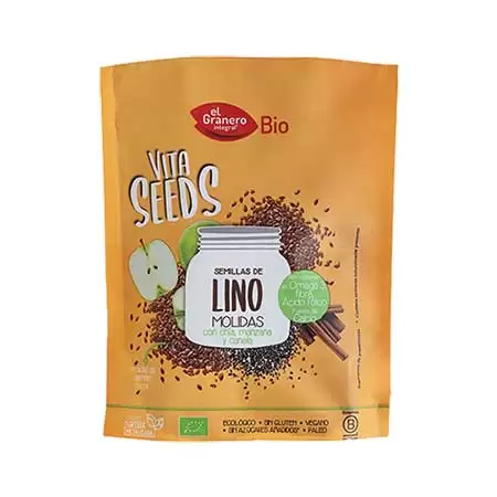 Vita Seeds - Lino Molido - Chia, Manzana y Canela