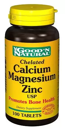 Calcium Magnesium Zinc - 100 Tabletas