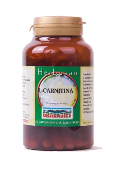 L-Carnitina 500 mg - 120 Cápsulas