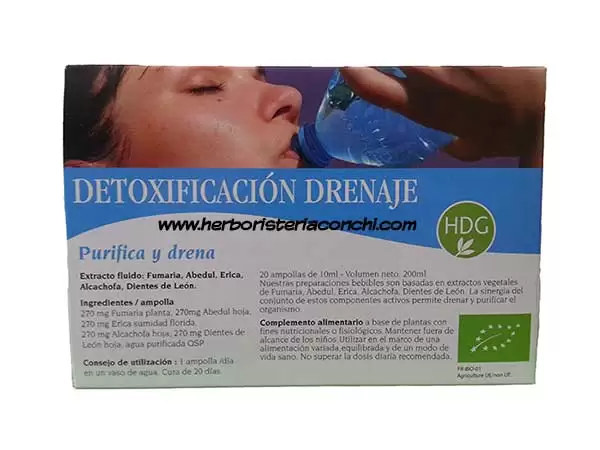 Detoxificación Drenaje - BIO - 20 Ampollas