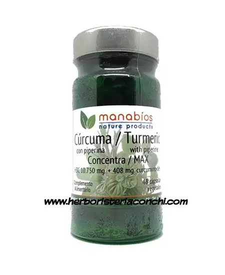 Cúrcuma con piperina