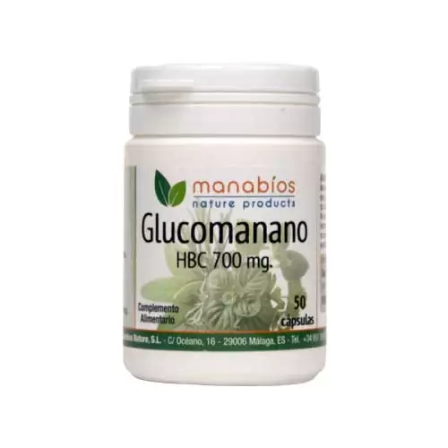 Glucomanano HBC - 50 Cápsulas