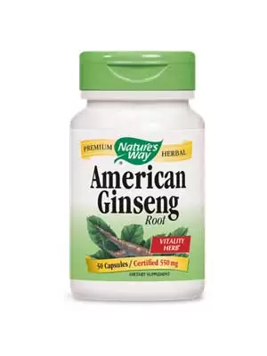 Ginseng Americano - 50 cápsulas