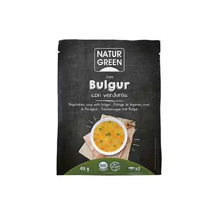 Sopa Bulgur con Verduras