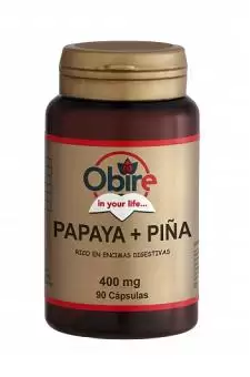 Papaya + Piña - 90 cápsulas
