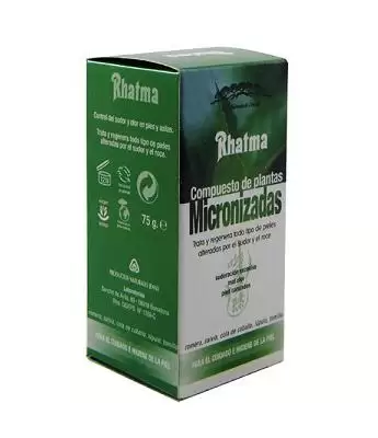 Compuesto de plantas micronizadas