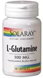 L-Glutamine - 500 mg - 50 Cápsulas