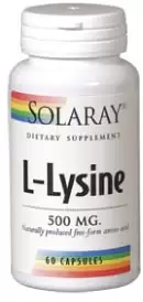L-Lysine - 500 mg - 60 Cápsulas