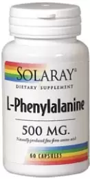 L-Phenylalanine - 500 mg - 60 Cápsulas