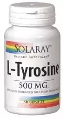 L-Tyrosine - 500 mg - 50 Cápsulas