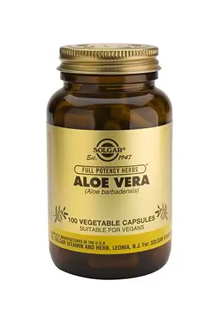 Aloe Vera - 100 Cápsulas Vegetales