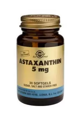 Astaxantina 5mg - Cápsulas Blandas