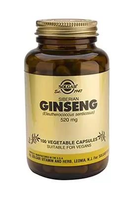 Ginseng Siberiano 520mg - 100 Cápsulas Vegetales