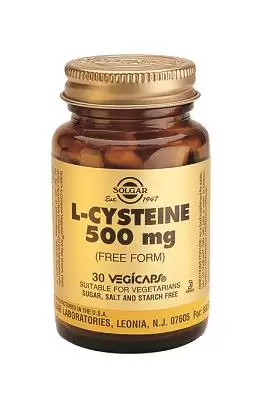 L-Cysteine - 500 mg - 30 Cápsulas