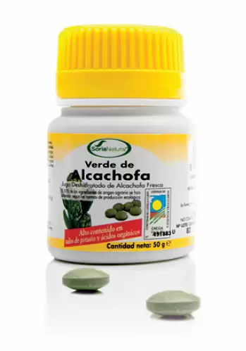 Verde de Alcachofa - 100 comprimidos