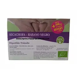 Alcachofa - Rabano Negro - BIO - 20 Ampollas