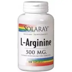 L-Arginine - 500 mg - 100 Cápsulas