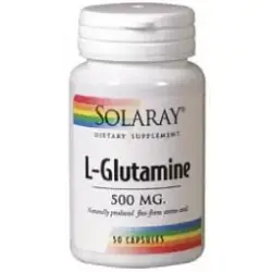 L-Glutamine - 500 mg - 50 Cápsulas
