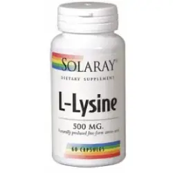 L-Lysine - 500 mg - 60 Cápsulas