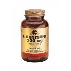 L-Ornithine - 500 mg - 50 Cápsulas
