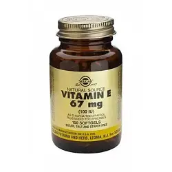 Vitamina E - 100 UI (67 mg) - 100 Cápsulas Blandas