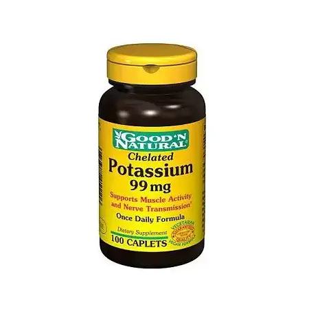 Potassium Chelated 99 mg - 100 Tabletas