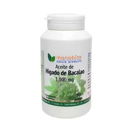 Hígado de Bacalao 500 mg - 100 Perlas