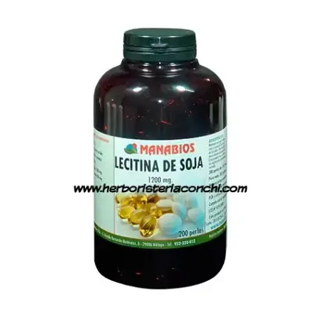 Lecitina - 1.200 mg - 200 perlas