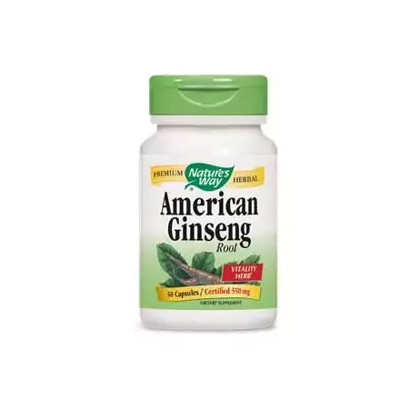 Ginseng Americano - 50 cápsulas