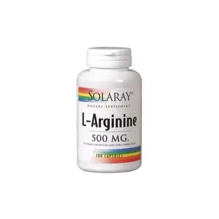 L-Arginine - 500 mg - 100 Cápsulas