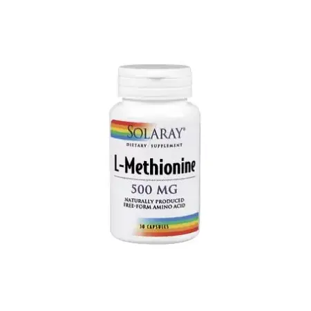 L-Methionine - 500 mg - 30 Cápsulas