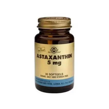 Astaxantina 5mg - Cápsulas Blandas