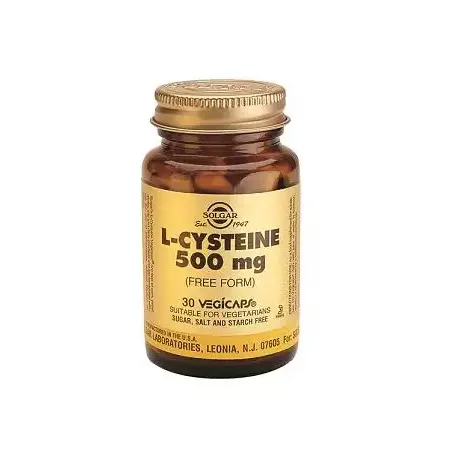 L-Cysteine - 500 mg - 30 Cápsulas