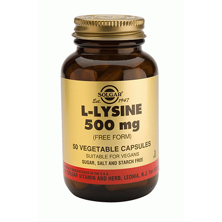 L-Lisina 500 mg